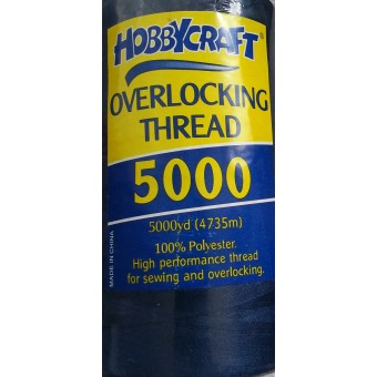 Overlocking Thread - Navy - 5000yd 